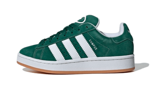 Adidas Campus 00s Dark Green Cloud White (Enfant)